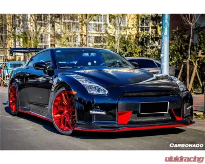 Carbonado Carbonado DRYPCF Front Bumper for Nissan GTR R35 2008-2016 - DRYPCF8353NSMO