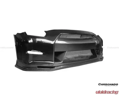 Carbonado Carbonado DRYPCF Front Bumper for Nissan GTR R35 2008-2016 - DRYPCF8353NSMO