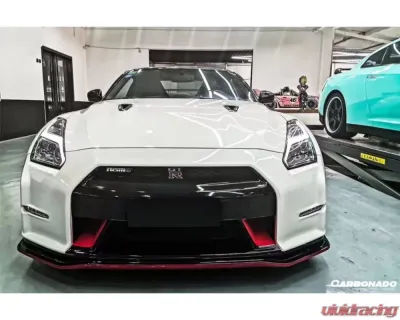 Carbonado Carbonado DRYPCF Front Bumper for Nissan GTR R35 2008-2016 - DRYPCF8353NSMO