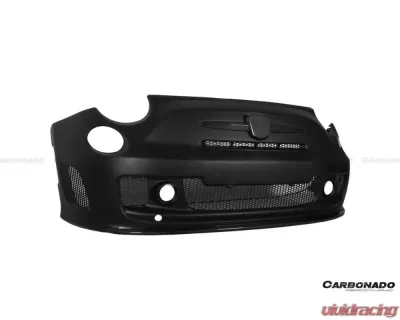 Carbonado Carbonado FGPCF Sports Style Front Bumper for Fiat Abarth 500 2010-2015 - FGPCF8478SP-FB