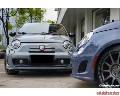 Carbonado Carbonado FGPCF Sports Style Front Bumper for Fiat Abarth 500 2010-2015 - FGPCF8478SP-FB