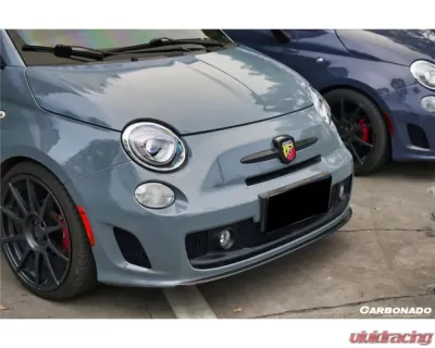 Carbonado Carbonado FGPCF Sports Style Front Bumper for Fiat Abarth 500 2010-2015 - FGPCF8478SP-FB