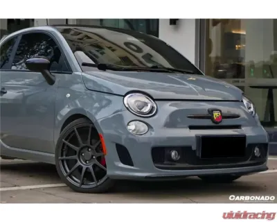 Carbonado Carbonado FGPCF Sports Style Front Bumper for Fiat Abarth 500 2010-2015 - FGPCF8478SP-FB