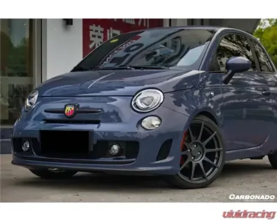 Carbonado Carbonado FGPCF Sports Style Front Bumper for Fiat Abarth 500 2010-2015 - FGPCF8478SP-FB