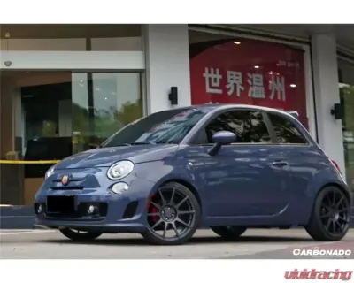 Carbonado Carbonado FGPCF Sports Style Front Bumper for Fiat Abarth 500 2010-2015 - FGPCF8478SP-FB
