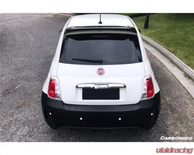 Carbonado FGPCF Sports Style Rear Bumper Fiat Abarth 500 2010-2015 - FGPCF8478SP-RB