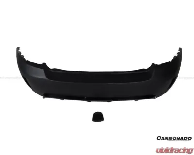 Carbonado FGPCF Sports Style Rear Bumper Fiat Abarth 500 2010-2015 - FGPCF8478SP-RB