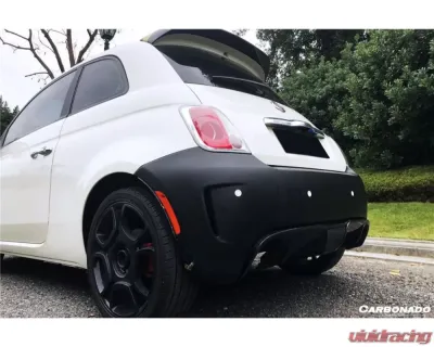 Carbonado FGPCF Sports Style Rear Bumper Fiat Abarth 500 2010-2015 - FGPCF8478SP-RB