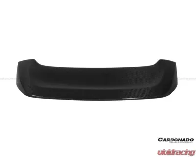 Carbonado CFRP Sports Style Roof Spoiler for Fiat Abarth 500 2010-2015 - CF8478SP-RS