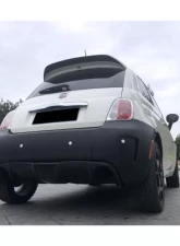 Carbonado CFRP Sports Style Roof Spoiler for Fiat Abarth 500 2010-2015                                     - CF8478SP-RS - Image 10