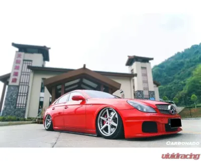 Carbonado Carbonado FRP BRS Style Front Bumper for Mercedes Benz W219 CLS-Class 2005-2009 - 8485BRS