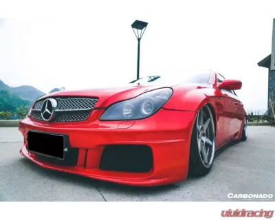 Carbonado Carbonado FRP BRS Style Front Bumper for Mercedes Benz W219 CLS-Class 2005-2009 - 8485BRS