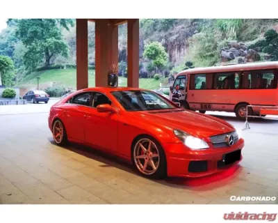 Carbonado Carbonado FRP BRS Style Front Bumper for Mercedes Benz W219 CLS-Class 2005-2009 - 8485BRS