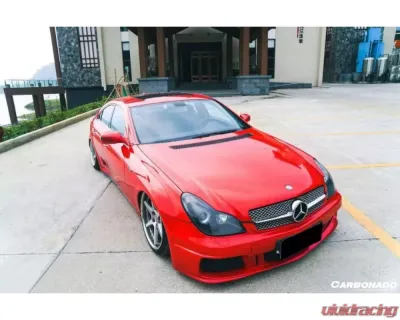 Carbonado Carbonado FRP BRS Style Front Bumper for Mercedes Benz W219 CLS-Class 2005-2009 - 8485BRS