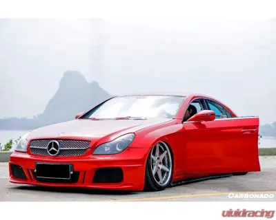 Carbonado Carbonado FRP BRS Style Front Bumper for Mercedes Benz W219 CLS-Class 2005-2009 - 8485BRS