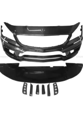 Carbonado Carbonado FRP WD Style Front Bumper with LED for Mercedes Benz W117 CLA-Class 2013-2016                                     - 8496WD-FB - Image 12