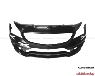 Carbonado Carbonado FRP WD Style Front Bumper with LED for Mercedes Benz W117 CLA-Class 2013-2016 - 8496WD-FB