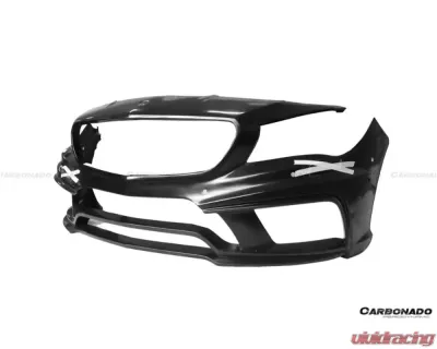 Carbonado Carbonado FRP WD Style Front Bumper with LED for Mercedes Benz W117 CLA-Class 2013-2016 - 8496WD-FB