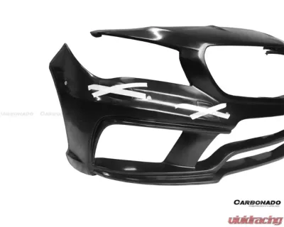 Carbonado Carbonado FRP WD Style Front Bumper with LED for Mercedes Benz W117 CLA-Class 2013-2016 - 8496WD-FB