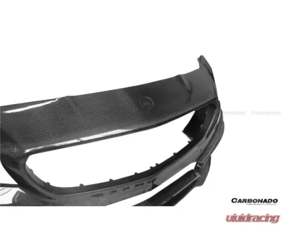 Carbonado Carbonado FRP WD Style Front Bumper with LED for Mercedes Benz W117 CLA-Class 2013-2016 - 8496WD-FB