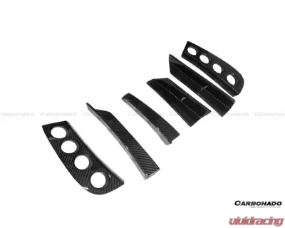 Carbonado Carbonado FRP WD Style Front Bumper with LED for Mercedes Benz W117 CLA-Class 2013-2016 - 8496WD-FB