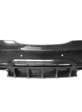 Carbonado FRP WD Style Rear Bumper w/ Exhaust Tip Mercedes Benz W117 CLA-Class 2013-2016                                     - 8496WD-RB - Image 4