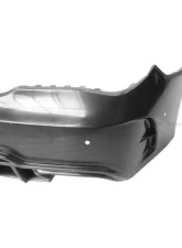 Carbonado FRP WD Style Rear Bumper w/ Exhaust Tip Mercedes Benz W117 CLA-Class 2013-2016                                     - 8496WD-RB - Image 6