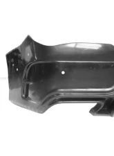 Carbonado FRP WD Style Rear Bumper w/ Exhaust Tip Mercedes Benz W117 CLA-Class 2013-2016                                     - 8496WD-RB - Image 8