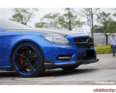 Carbonado CFRP RT Style Front Lip for Mercedes Benz W218 CLS-Class 2010-2014 - CF8497RT.L