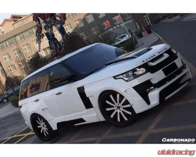 Carbonado Carbonado FRP HM Style Hood Cover for Land Rover Range Rover Vogue 2013-2016 - 8504HM-HC