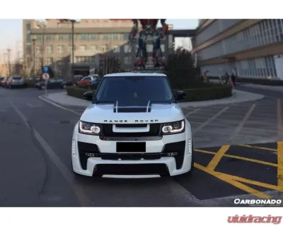 Carbonado Carbonado FRP HM Style Hood Cover for Land Rover Range Rover Vogue 2013-2016 - 8504HM-HC
