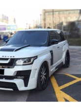 Carbonado Carbonado FRP HM Style Hood Cover for Land Rover Range Rover Vogue 2013-2016                                     - 8504HM-HC - Image 15