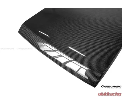 Carbonado Carbonado FRP HM Style Hood Cover for Land Rover Range Rover Vogue 2013-2016 - 8504HM-HC