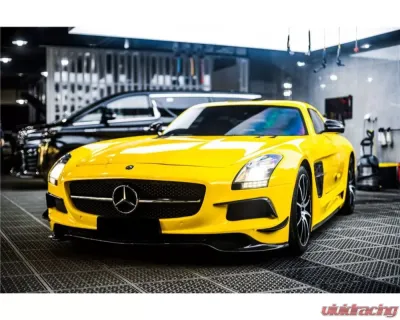 Carbonado Carbonado DRYPCF Front Bumper for Mercedes Benz W197 SLS AMG 2010-2015 - DRYPCF8515BLS-FB
