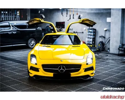 Carbonado Carbonado DRYPCF Front Bumper for Mercedes Benz W197 SLS AMG 2010-2015 - DRYPCF8515BLS-FB