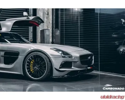 Carbonado Carbonado DRYPCF Front Bumper for Mercedes Benz W197 SLS AMG 2010-2015 - DRYPCF8515BLS-FB