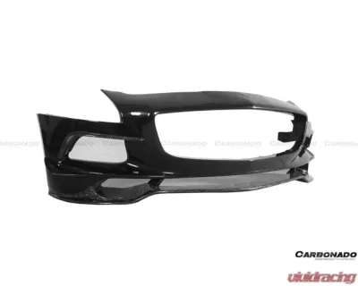 Carbonado Carbonado DRYPCF Front Bumper for Mercedes Benz W197 SLS AMG 2010-2015 - DRYPCF8515BLS-FB