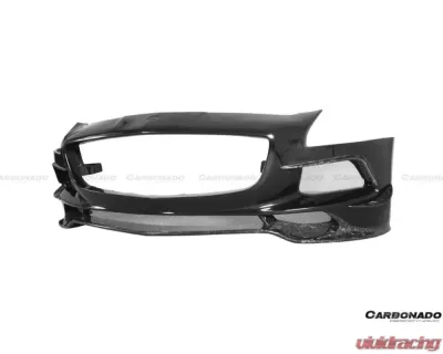 Carbonado Carbonado DRYPCF Front Bumper for Mercedes Benz W197 SLS AMG 2010-2015 - DRYPCF8515BLS-FB