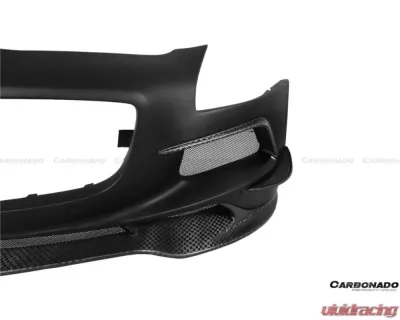 Carbonado Carbonado DRYPCF Front Bumper for Mercedes Benz W197 SLS AMG 2010-2015 - DRYPCF8515BLS-FB