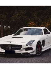 Carbonado Carbonado DRYPCF Front Bumper for Mercedes Benz W197 SLS AMG 2010-2015                                     - DRYPCF8515BLS-FB - Image 9