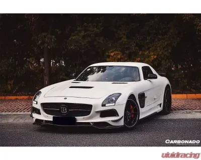 Carbonado Carbonado DRYPCF Front Bumper for Mercedes Benz W197 SLS AMG 2010-2015 - DRYPCF8515BLS-FB