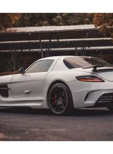 Carbonado FGPCF BKSS Style Rear Bumper w/ Exhaust Mercedes Benz W197 SLS AMG 2010-2015                                     - FGPCF8515BLS-RB - Image 14