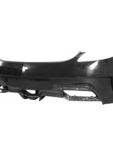Carbonado FGPCF BKSS Style Rear Bumper w/ Exhaust Mercedes Benz W197 SLS AMG 2010-2015                                     - FGPCF8515BLS-RB - Image 3