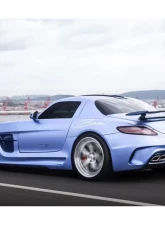 Carbonado FGPCF BKSS Style Rear Bumper w/ Exhaust Mercedes Benz W197 SLS AMG 2010-2015                                     - FGPCF8515BLS-RB - Image 9