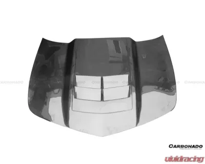 Carbonado Carbonado FRP DP Style Hood for Chevrolet Camaro 2010-2015 - 8637DP.H