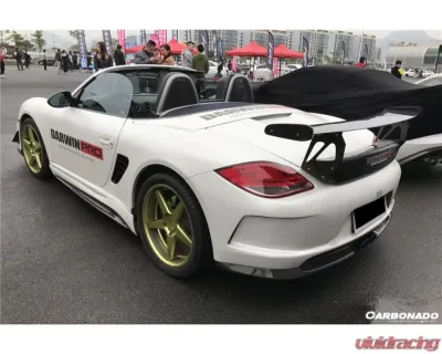 Carbonado FGPCF GT3 Style Rear Bumper Porsche Boxster 987 2009-2012 - FGPCF9314-2GT3-RB