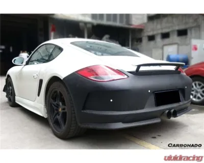 Carbonado FGPCF GT3 Style Rear Bumper Porsche Cayman 987 2009-2012 - FGPCF9314-2GT3CAM-RB