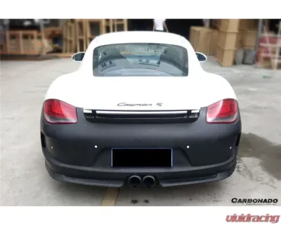 Carbonado FGPCF GT3 Style Rear Bumper Porsche Cayman 987 2009-2012 - FGPCF9314-2GT3CAM-RB