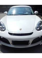 Carbonado Carbonado FRP TA Style Front Bumper with LED Lights for Porsche Cayman/Boxster 987 2009-2012                                     - 9314-2TA-FB - Image 13