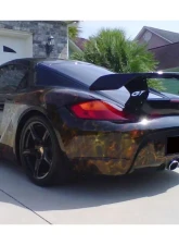 Carbonado FRP TA3 Style Rear Bumper Porsche Cayman 987 2009-2012                                     - 9314-3TA-RB - Image 8